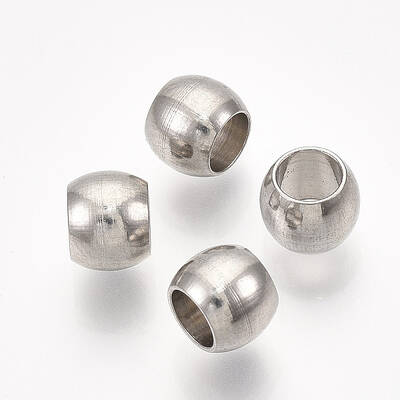Non-Tarnish 201 Stainless Steel Beads
