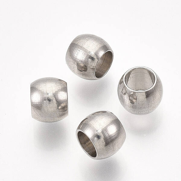 Non-Tarnish 201 Stainless Steel Beads