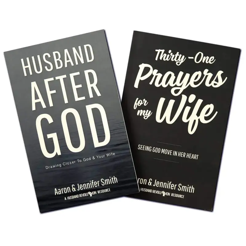 The Husband Bundle - Husband After God + Thirty-One Prayers For My Wife book bundle