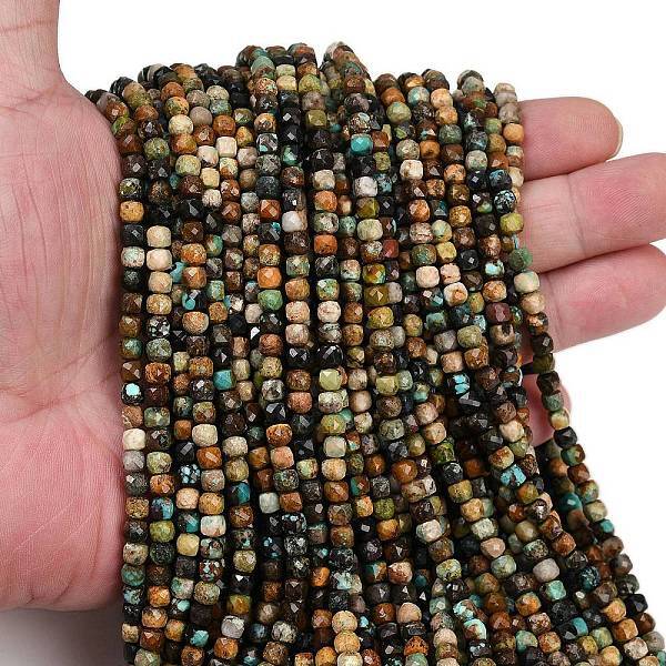 Natural HuBei Turquoise Beads Strands