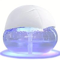 Air Purifier - Water-Based Air Washer and Essential Oil Diffuser with 7-Color LED Light for Home Office - Free Essential Oils...