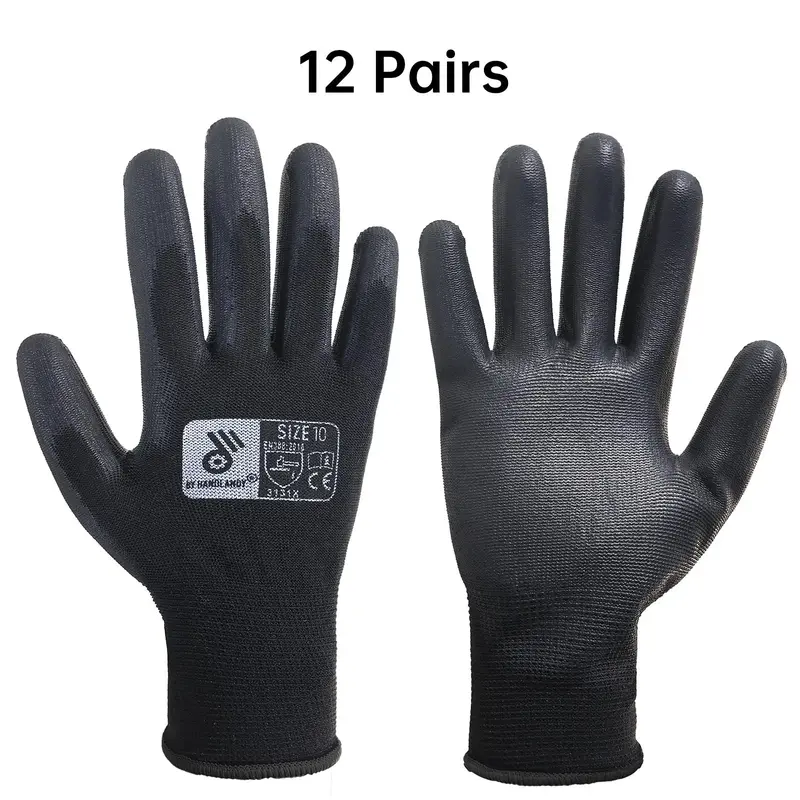 Breathable Lightweight Work Gloves, Non-slip Garden Gloves, Universal Wear-resistant Protective Gloves, Protective Gear ...