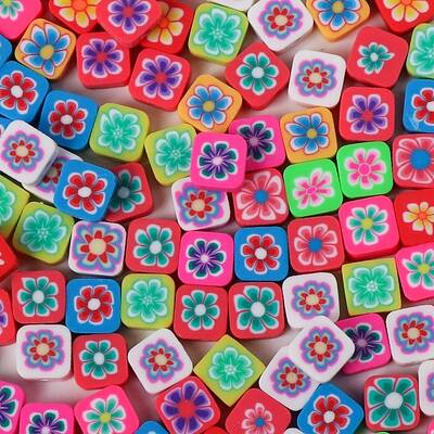 Handmade Polymer Clay Beads