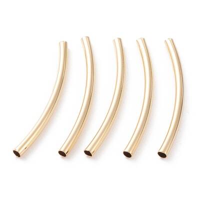 Brass Tube Beads