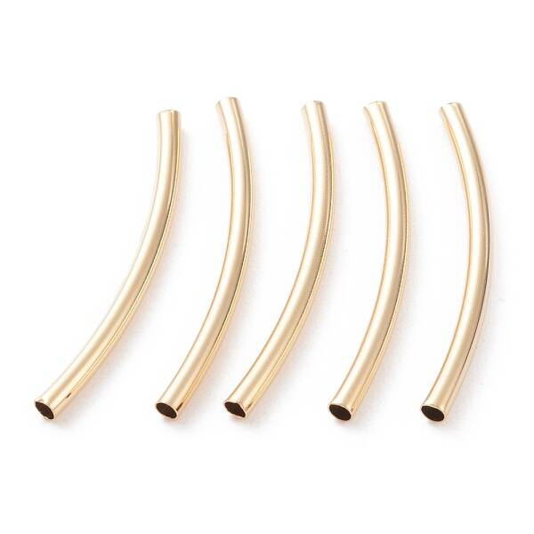 Brass Tube Beads