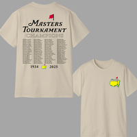 The Masters Golf T-Shirt, New Version Augusta National Tournament Tee, 2025 Masters Merch, Golf Streetwear Top for Men and Wo...