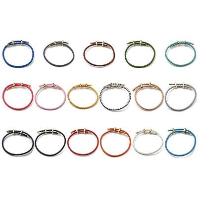 Leather Braided Cord Bracelets