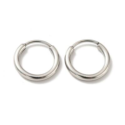 Tarnish Resistant 201 Stainless Steel Huggie Hoop Earrings