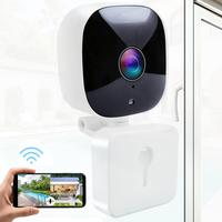 Wireless Wifi Window Camera, No-drill Simple Installation Security Camera with Human Motion-detection Recording, Home Securit...