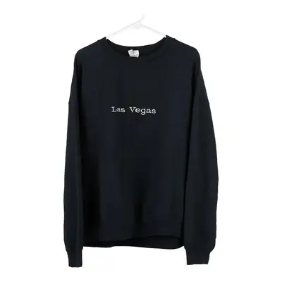 Las Vegas Gildan Sweatshirt - XL Black Cotton Blend