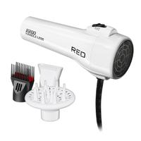 Red by KISS Handle-Less 2200W Ceramic Tourmaline Hair Dryer,  Pik & Diffuser Included, Ionic for Frizz-Free Shine, Detangler ...