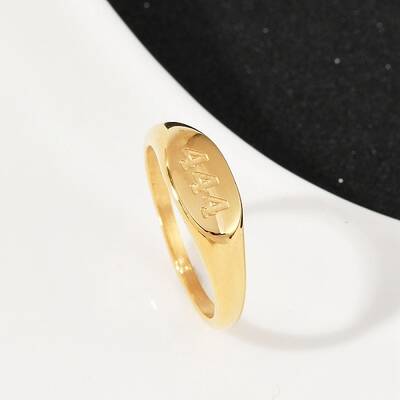 304 Stainless Steel Plain Band Finger Rings
