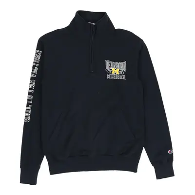Dearborn Michigin Champion 1/4 Zip - Small Navy Cotton