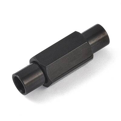 Ion Plating(IP) Smooth 304 Stainless Steel Magnetic Clasps with Glue-in Ends