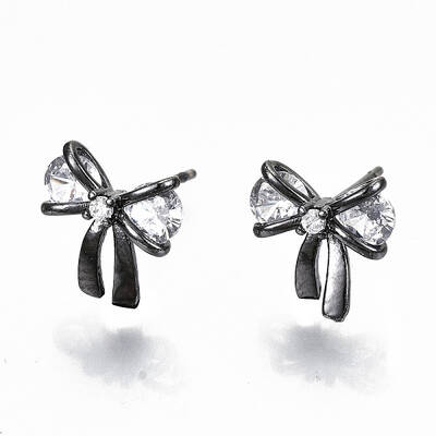 Brass Stud Earrings