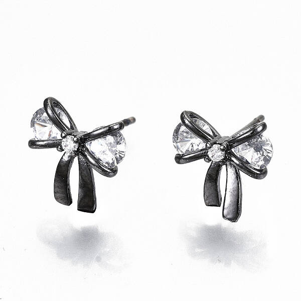 Brass Stud Earrings