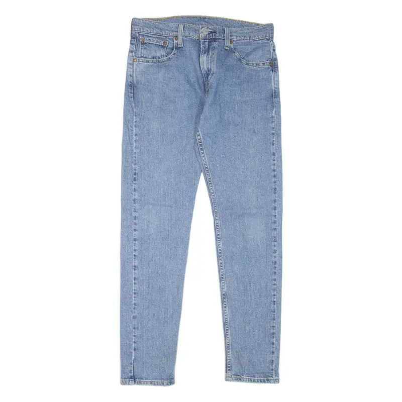 LEVI'S 512 Jeans Lo-Ball Mens Blue Slim Tapered W30 L30