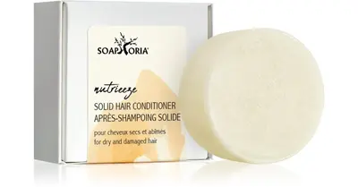 Soaphoria Nutrieeze Solid Pressed Conditioner for Damaged and Dry Hair 65 g