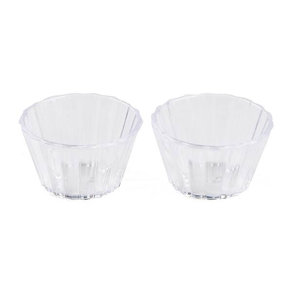 Mini Plastic Simulated Egg Tart Cup