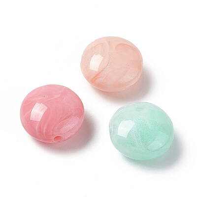 Opaque Acrylic Beads
