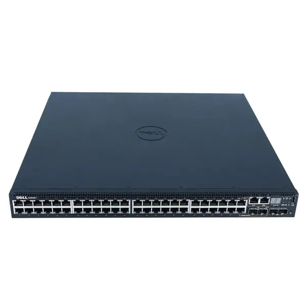 Dell FKJ36 | PowerSwitch N3000E Series N3048P 48 x RJ-45 Ports 10/100/1000Base-T PoE+ + 2 x SFP+ Ports + 2 x SFP Combo Ports ...