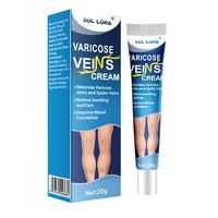 SOL LORA Venous Massage Cream for Varicose Veins Relief of Bulging Blood Vessels in Legs Varicose Veins Earthworm Legs Repair...