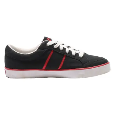 POLO RALPH LAUREN Sneaker Trainers Black Canvas Mens UK 10