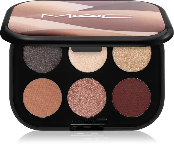 MAC Cosmetics Connect 6 Colors Eyeshadow Palette Nude Board 6.25g