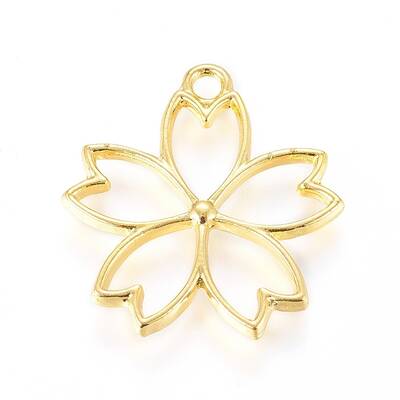 Alloy Open Back Bezel Pendants