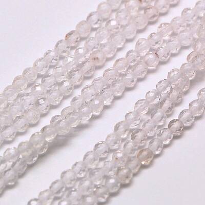Natural Quartz Crystal Beads Strands