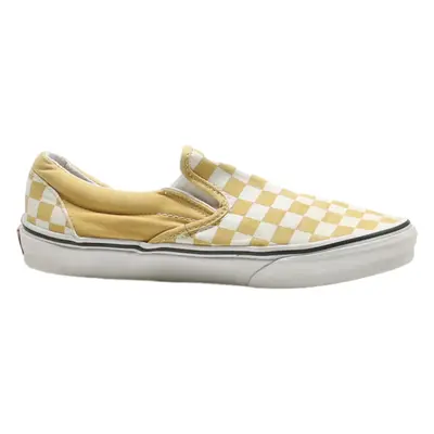 VANS Old Skool Pump Shoes Yellow Canvas Mens UK 6.5