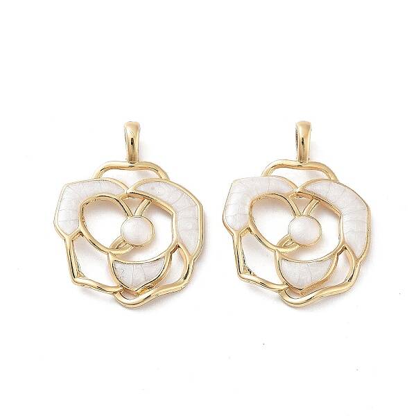 Rack Plating Alloy Resin Pendants
