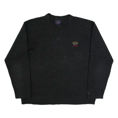 PAUL & SHARK Mens Jumper Grey Tight Knit L