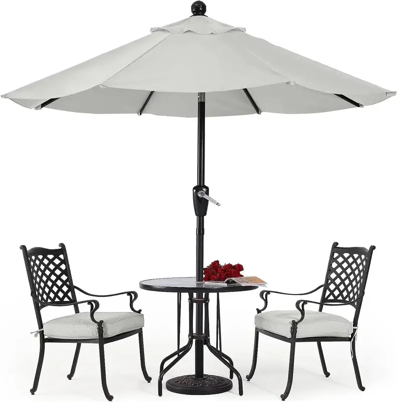 [It’s just a single umbrella without a base.]ABCCANOPY Durable Patio Umbrellas 7.5', Water Resistant & UV Protection, Alumi...