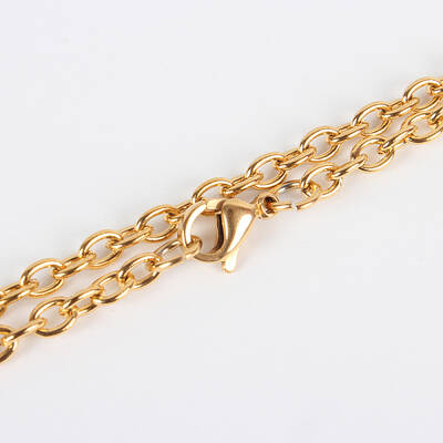 304 Stainless Steel Cable Chain for Necklace Making