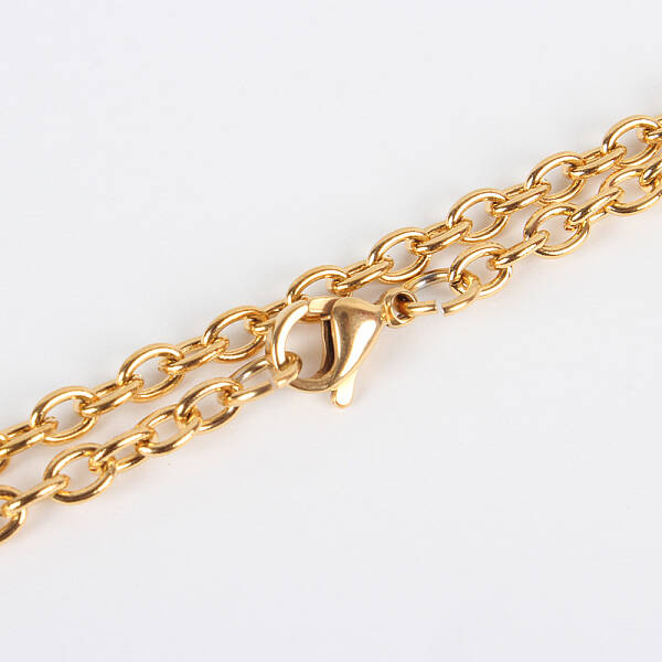 304 Stainless Steel Cable Chain for Necklace Making