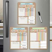 Hadley Designs Chore Charts Set of 3 for Multiple Kids