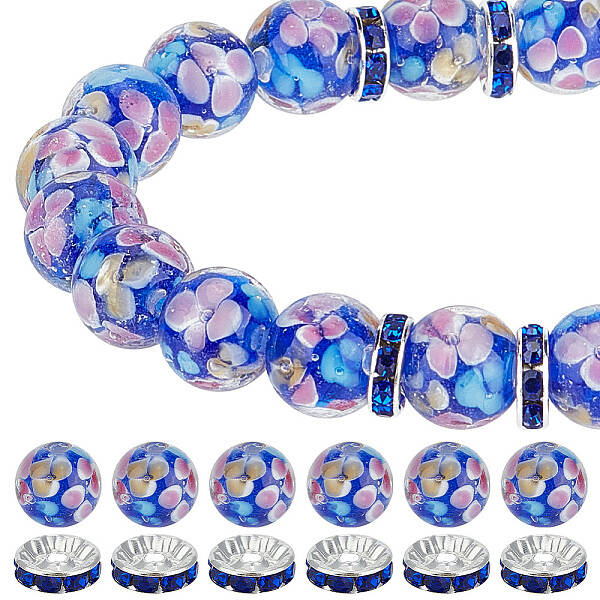 DIY Flower Beads Jewelry Making Finding Kits