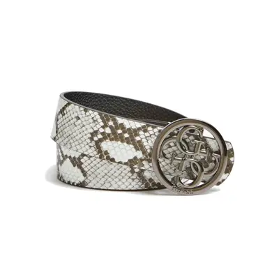 Guess, Kirby Not Adjust & Rev Double Sided Snake Woven Belt Women's Size S