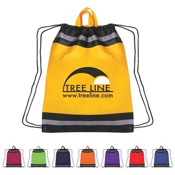 150 Promotional Large Non-Woven Reflective Hit Sports Pack - ...