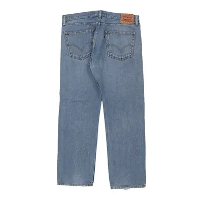 505 Levis Jeans - 36W 30L Blue Cotton
