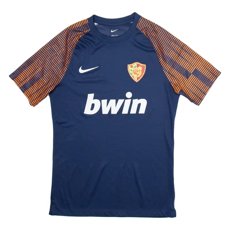 NIKE Slim Fit Zurich Switzerland Mens Football Shirt Jersey Blue M