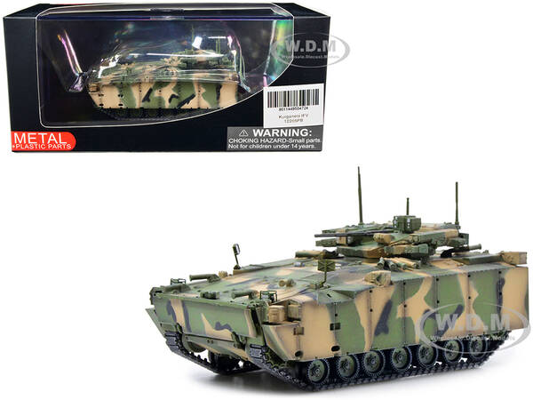 Russian (Object 695) Kurganets-25 Infantry Fighting Vehicle with Four Kornet EM Guided Missiles Camouflage 1/72 Diecast Model...