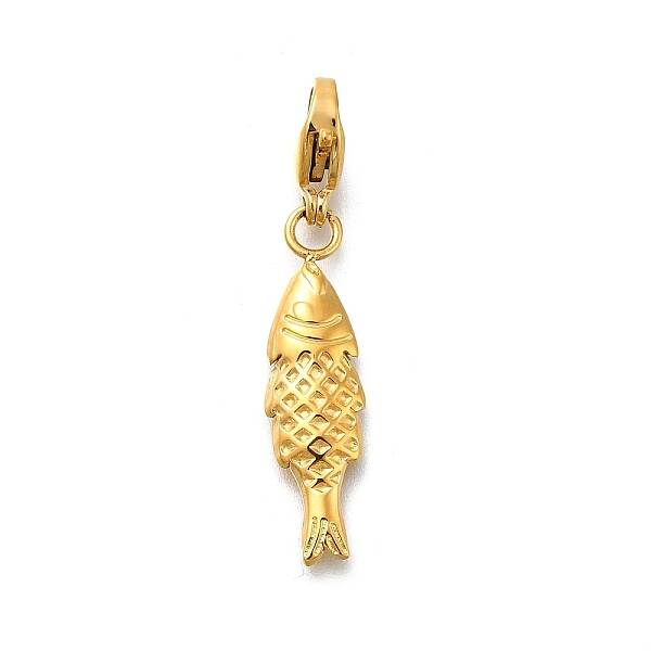 Fish 304 Stainless Steel Pendant Decorations
