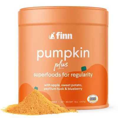 FINN Pumpkin Plus Superfood Meal Topper for Dogs - Fast-Acting Digestive Relief, Supports Digestive Health, Soothes Sensitive...