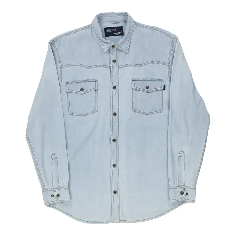 Arizona Denim Shirt - XL Blue Cotton