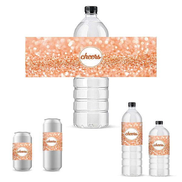 Bottle Label Adhesive Stickers