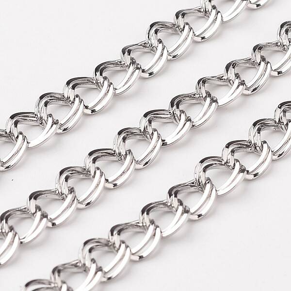 Tarnish Resistant 304 Stainless Steel Curb Chains