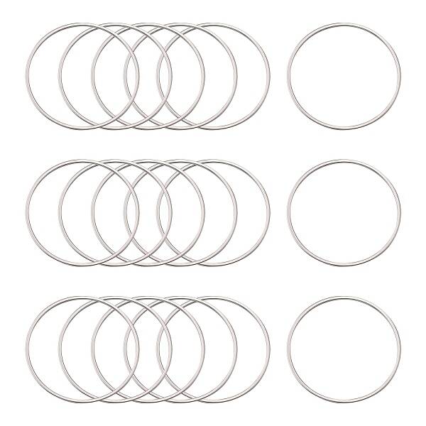 Tarnish Resistant 304 Stainless Steel Linking Ring