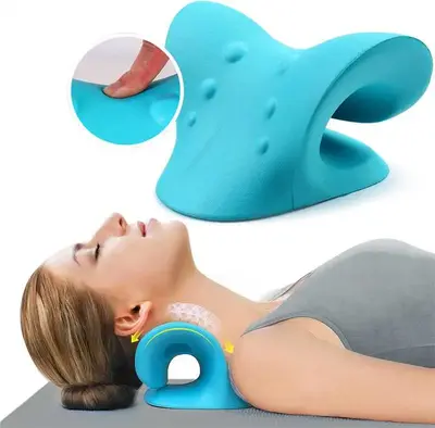 Neck Pillow Neck Hump Corrector-Neck Pillows For Pain Relief, Cervical Traction Device for TMJ Pain Relief and Cervical Spine...